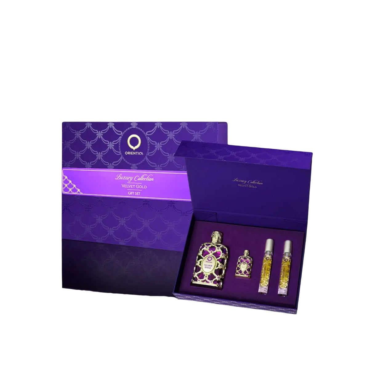 GIFT SET Perfume Unisex ORIENTICA Luxury Collection VELVET GOLD 80ml EDP