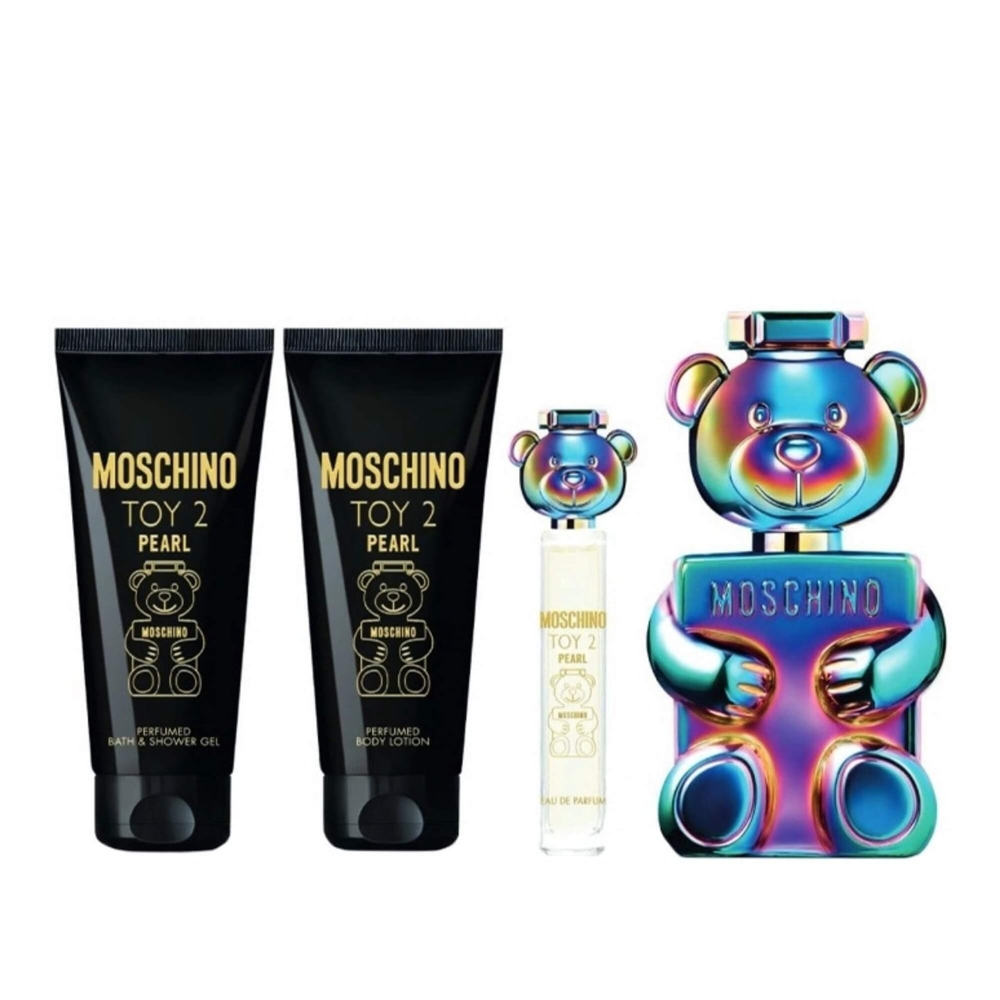 Set 4Pzs Perfume Moschino TOY 2 PEARL