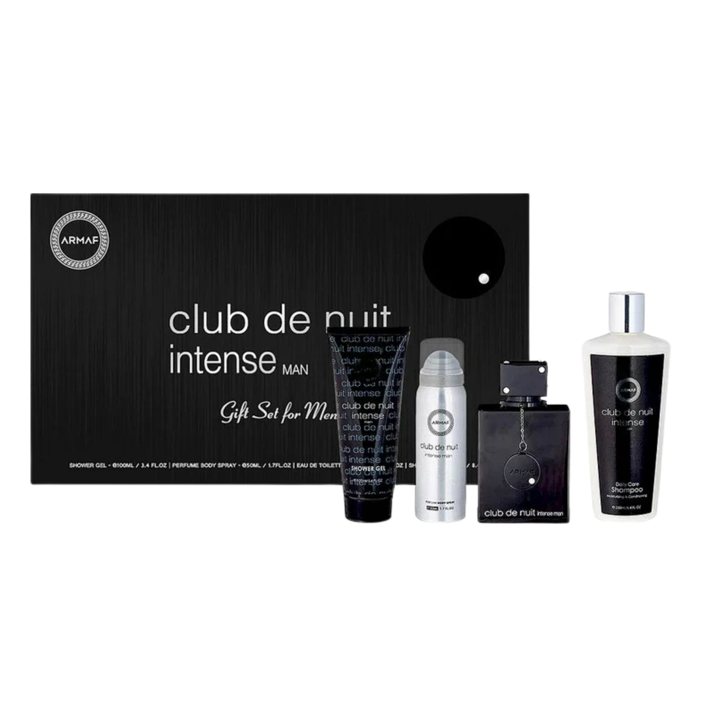 Set 4Pzs Club de Nuit Intense Man