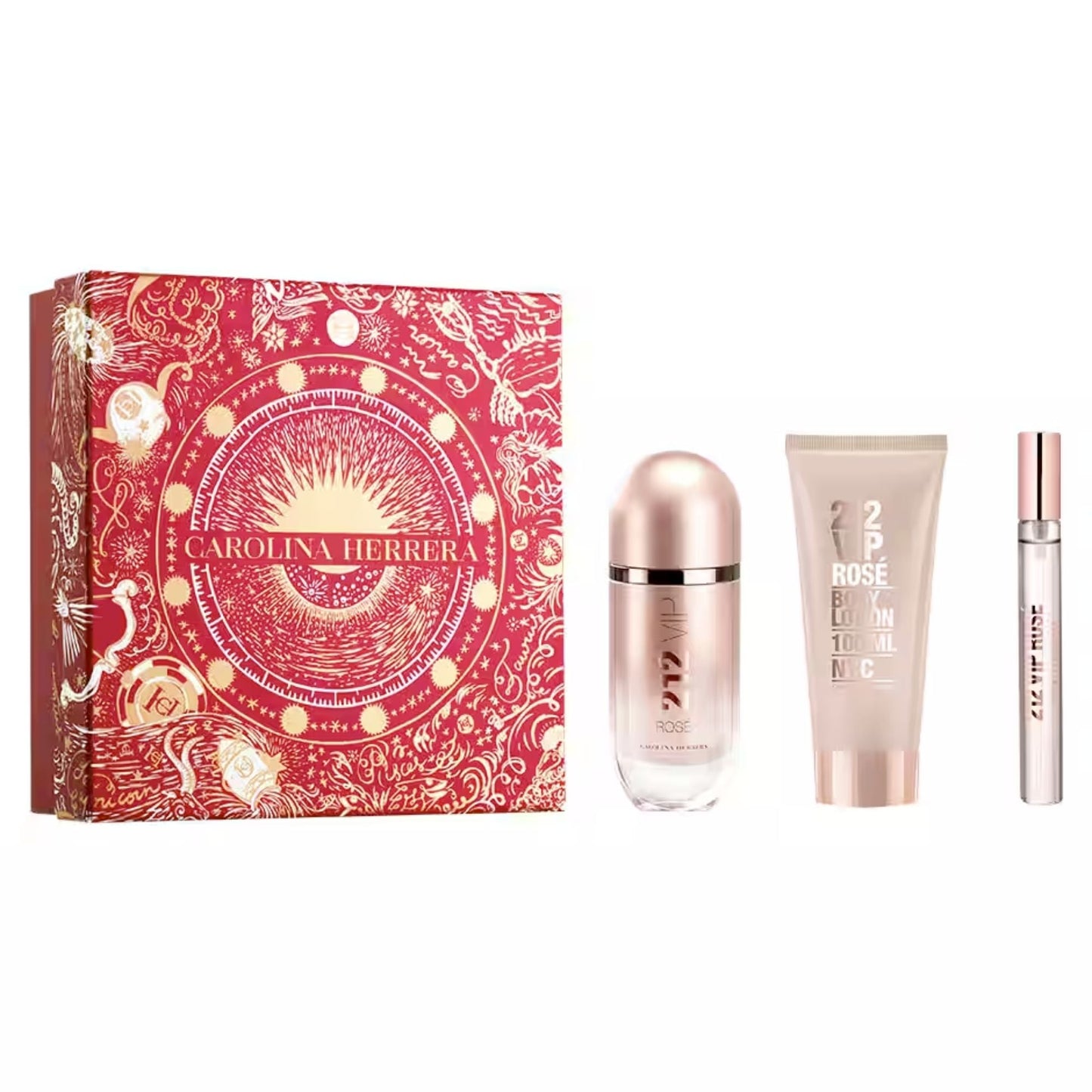 Set para Mujer CAROLINA HERRERA 212 VIP ROSÉ 3 pzs