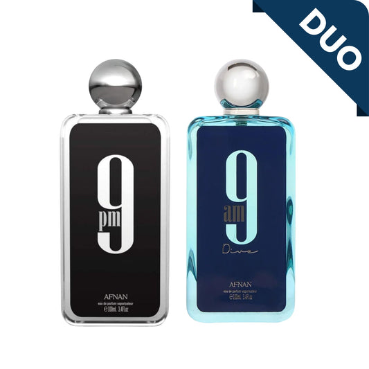 Dúo 9 Pm 100ml y 9 am Dive 100ml