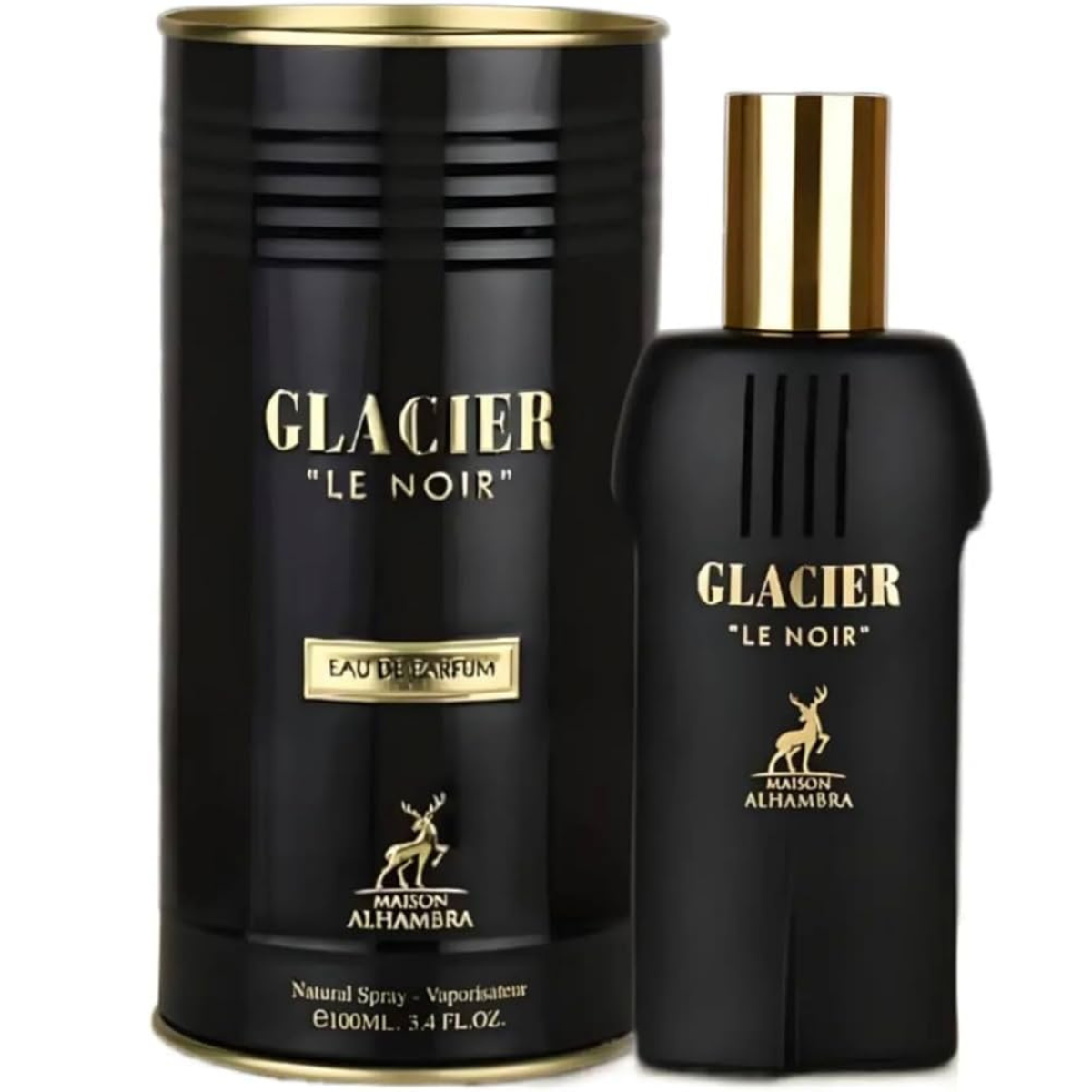 Perfume Maison Alhambra Glacier Le Noir 100ml Edp Para Caballero