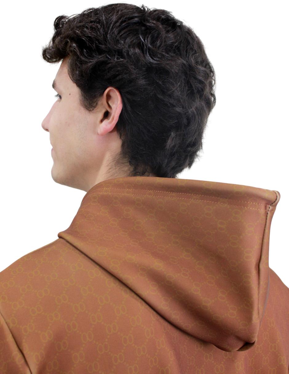 Sudadera para Hombre marca Moderno MJHD-2203 COFFEE