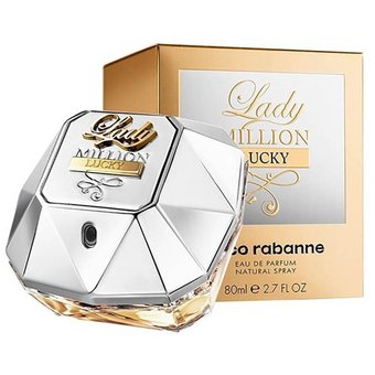 Perfume para Mujer Paco Rabanne Lady Million Lucky 80ml EDP
