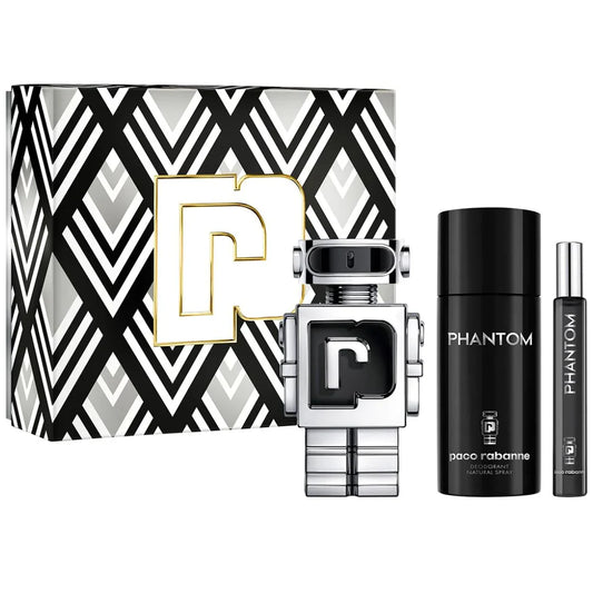 Set de Perfume para Hombre Paco Rabanne Phantom 100ml EDT