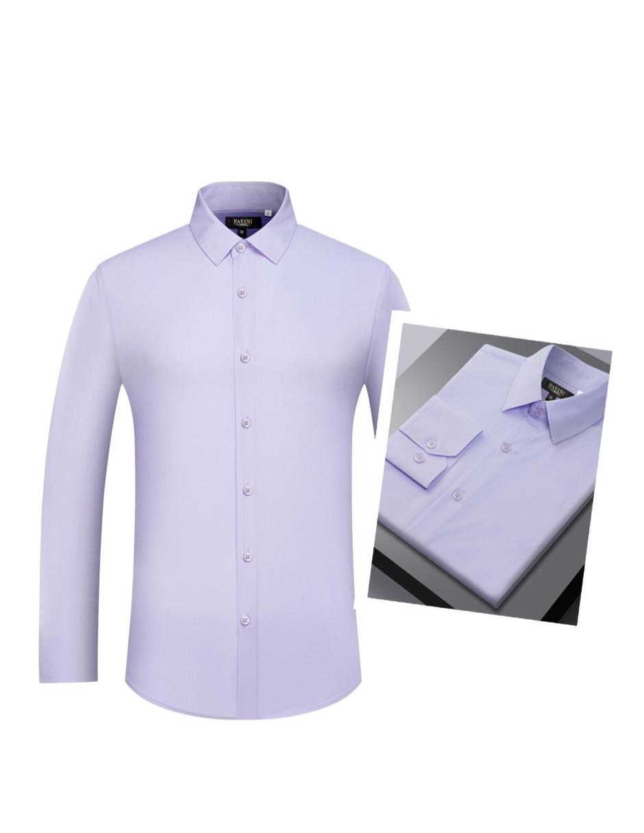 Camisa Para Hombre Marca Pavini SH-568-06 Violeta