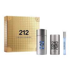 Set CAROLINA HERRERA 212 MEN NYC 3 pzs