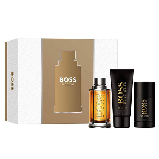 Set de Perfume Hugo Boss The Scent 100ml EDT 3pzas