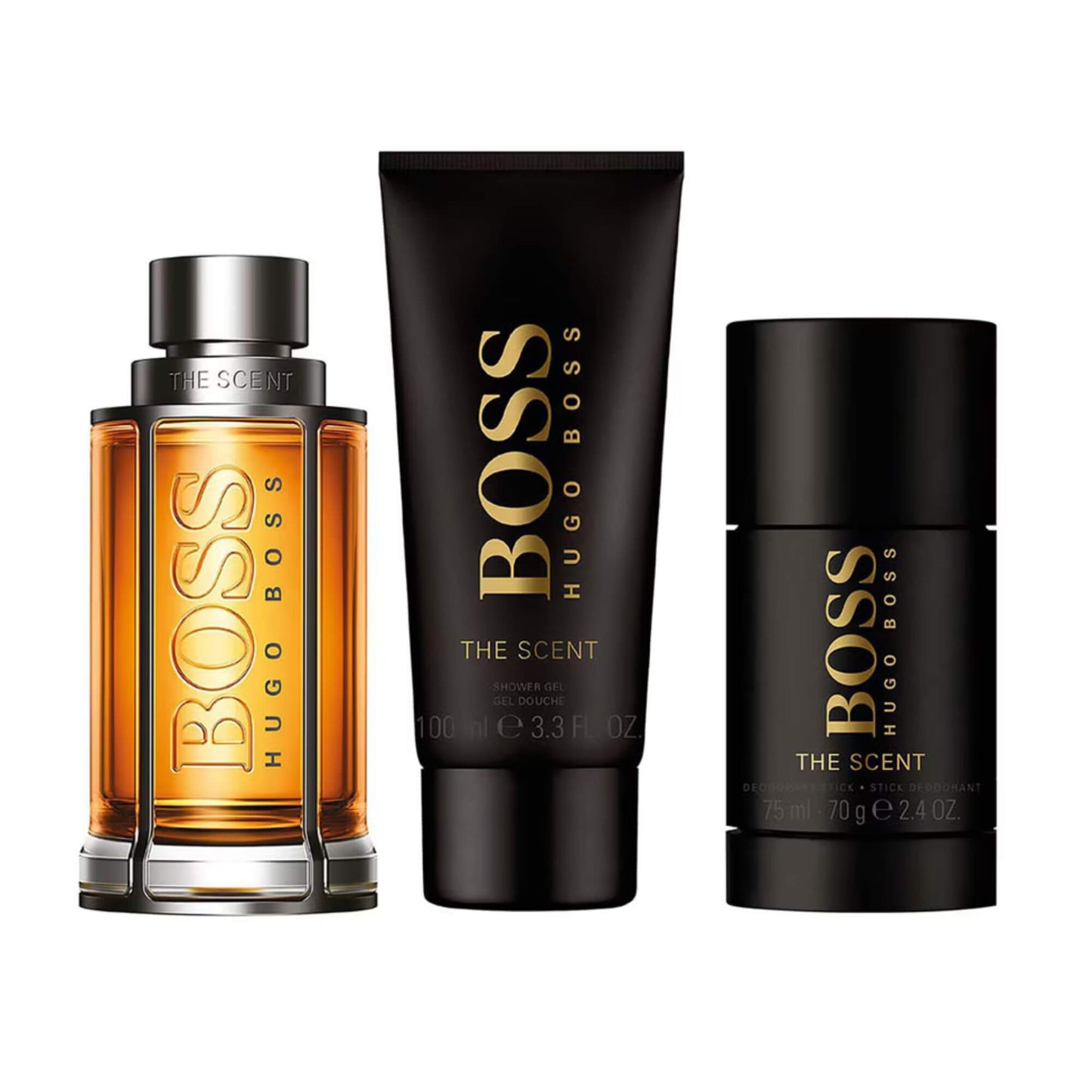 Set de Perfume Hugo Boss The Scent 100ml EDT 3pzas