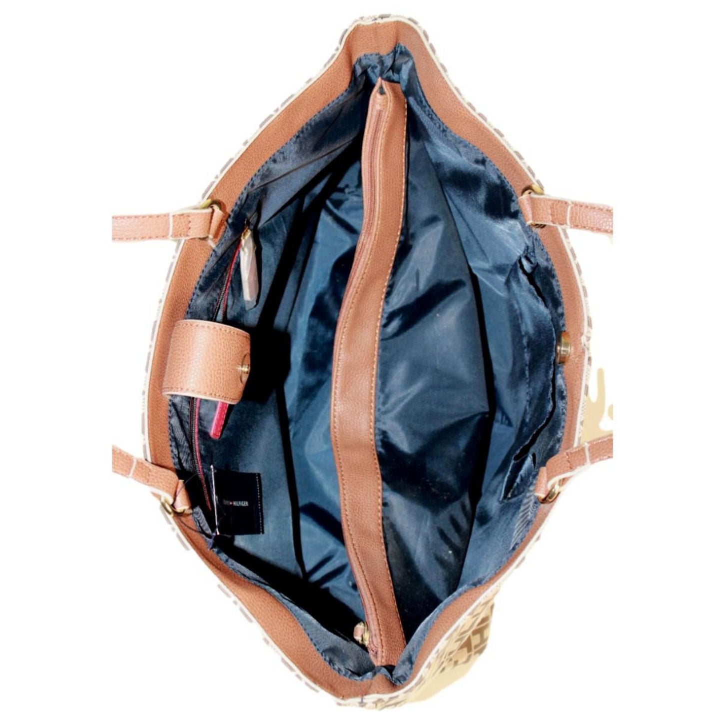 Bolsa para mujer beige Tote Tommy Hilfiger Logo Estampado 69J2293 250