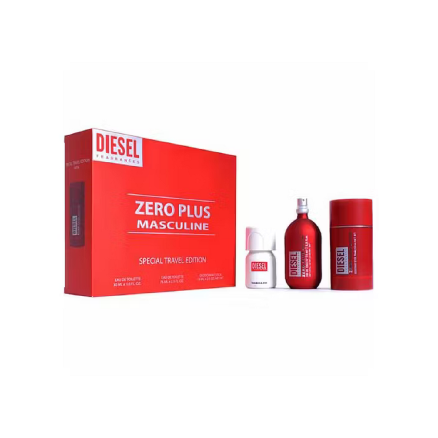 Set Diesel Zero Plus Maculine 3 Piezas