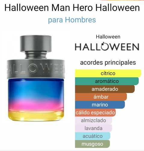 Perfume para Hombre HALLOWEEN MAN HERO 125ml EDT.