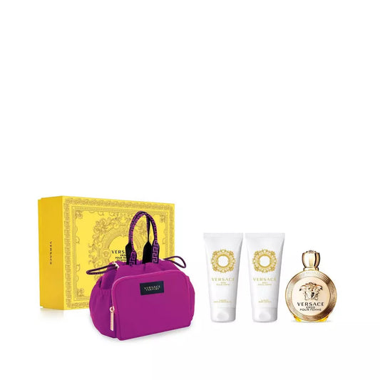Set de Perfume Versace Eros Pour Femme EDP 4 pzas