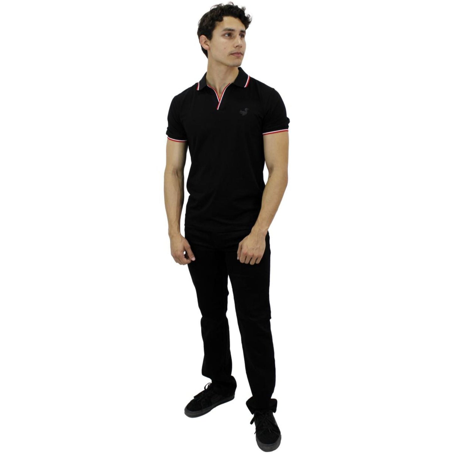Playera para Hombre Marca PAVINI P-2197-Black