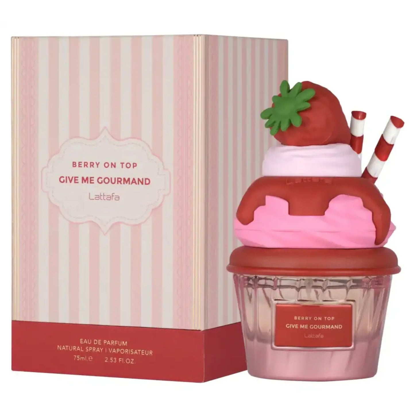 Perfume Lattafa Gourmand Berry On Top 75ml EDP