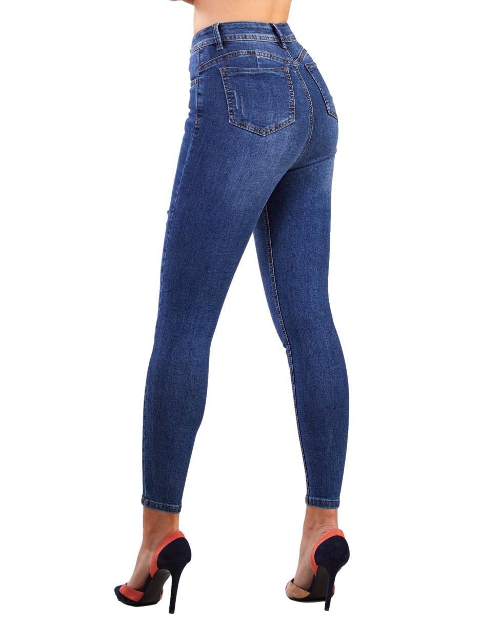 Pantalon para Mujer marca NYD Jeans mezclilla Skinny Stretch BHI-221032N