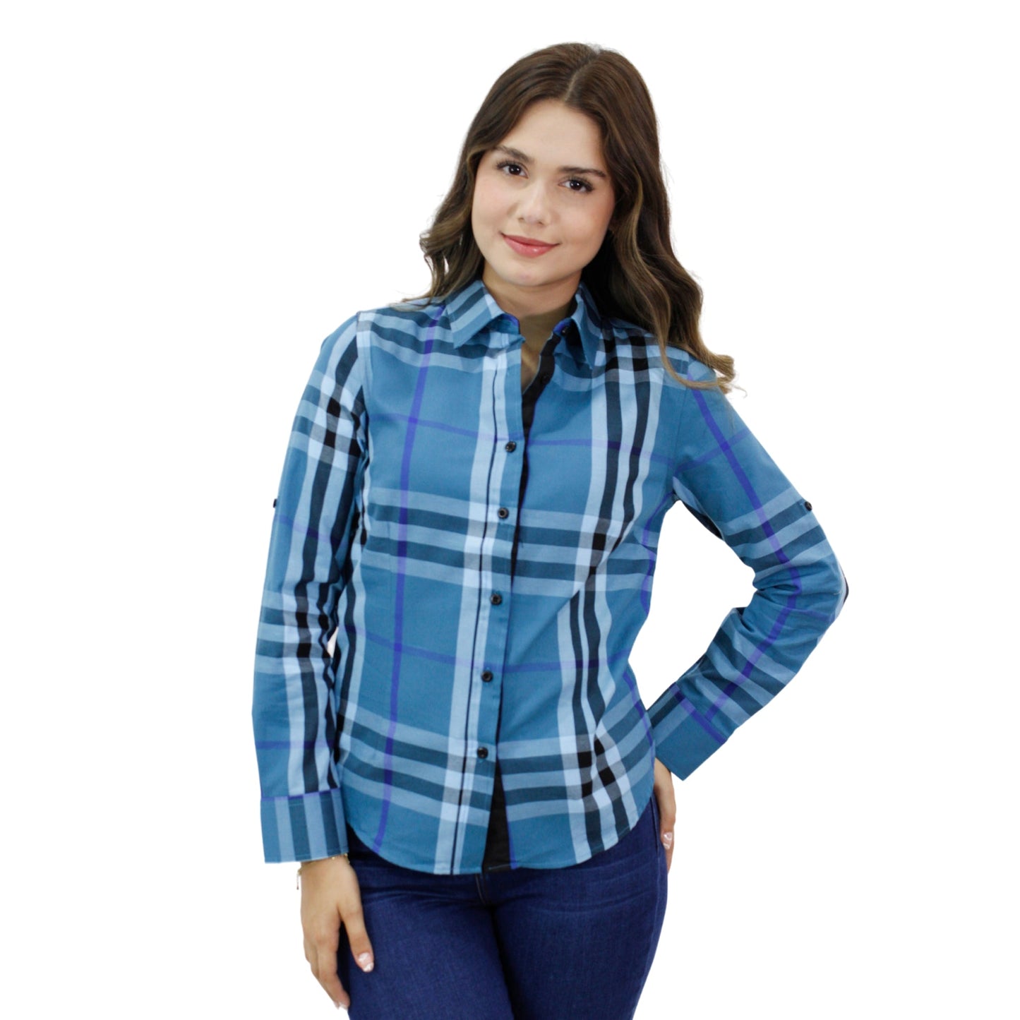 Blusa para Mujer marca RAVALLI GSH-520-14 BLUE