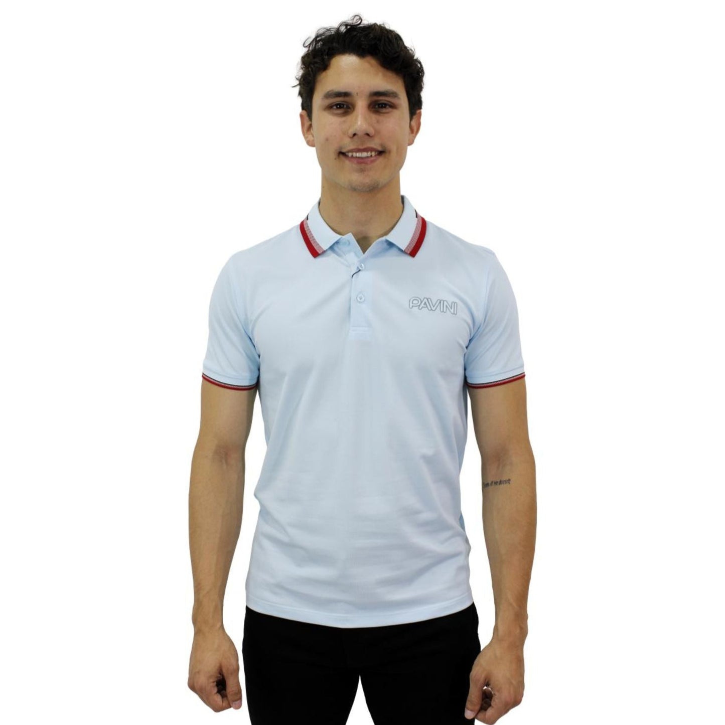 Playera para Hombre Marca PAVINI PT-1030-ACQUA