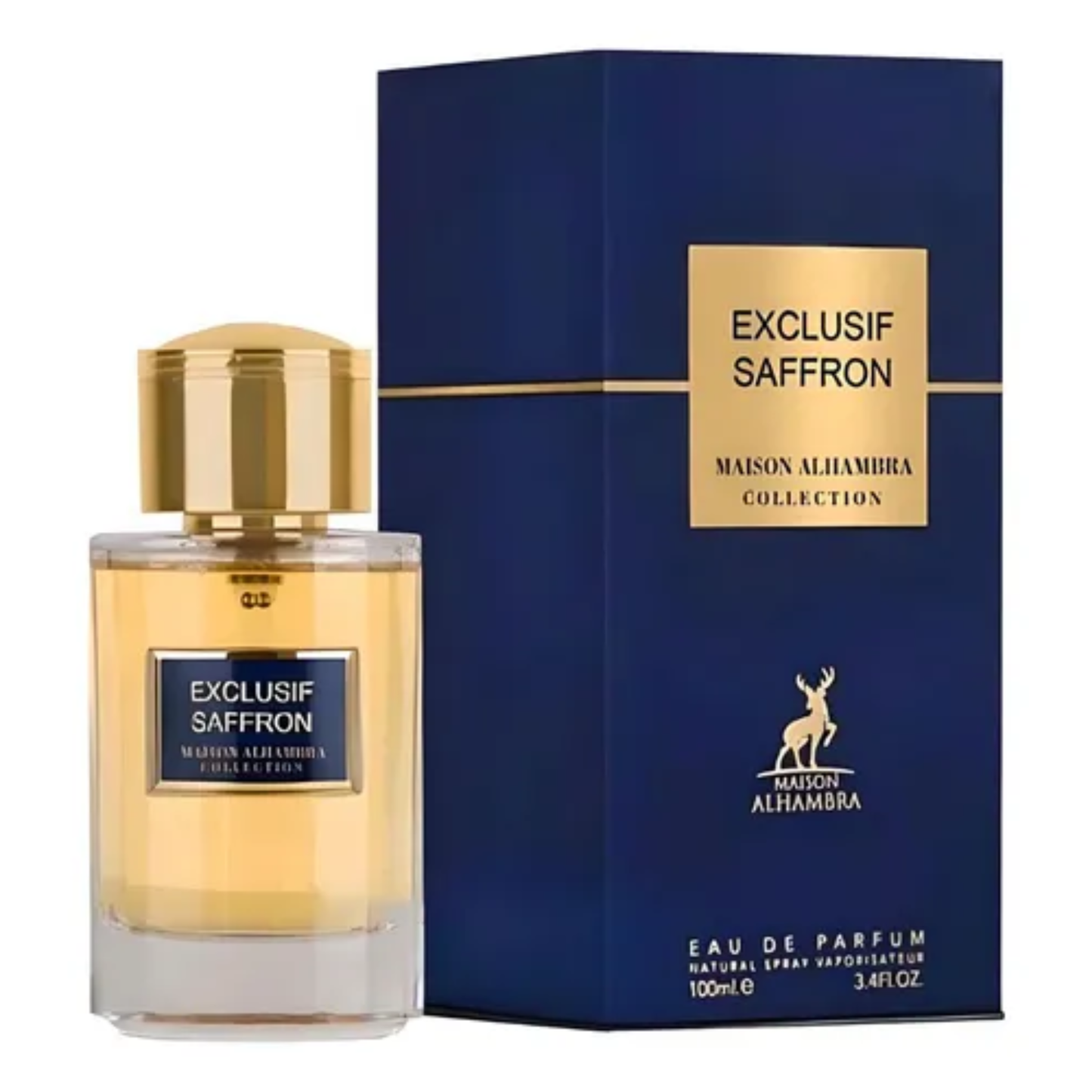Perfume Unisex Maison Alhambra Exclusif Saffron de 100ML EDP