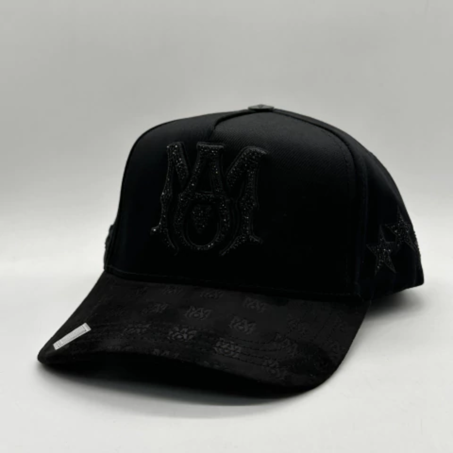 GORRA BIG BOSS // AMIRI CRISTAL TOTAL BLACK