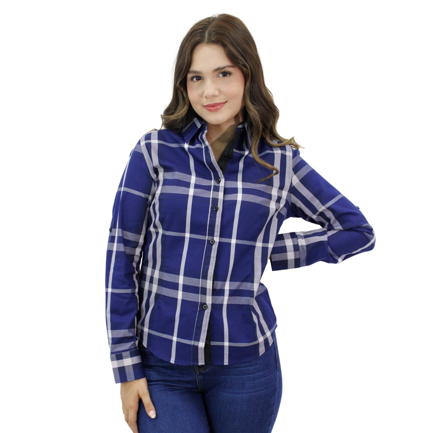 Blusa para Mujer marca RAVALLI GSH-520-25 NAVY