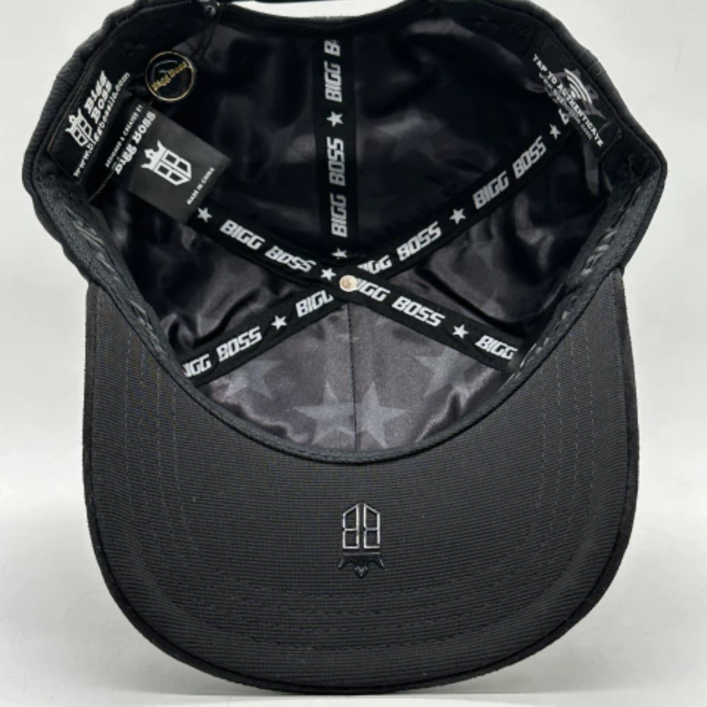 GORRA BIG BOSS // AMIRI CRISTAL TOTAL BLACK