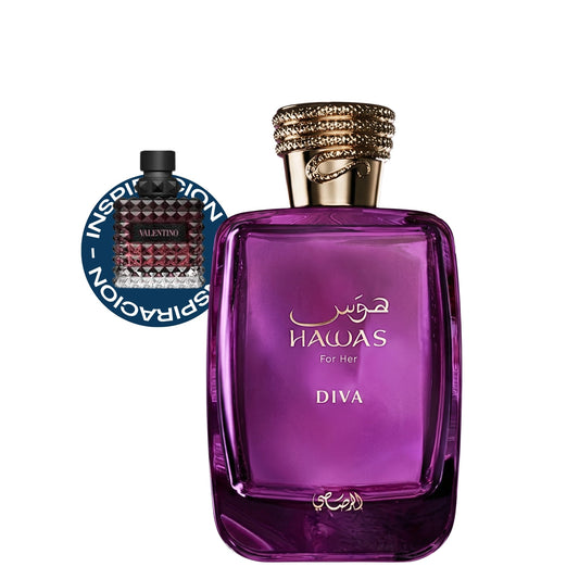 Perfume Rasasi Hawas Diva 100ml EDP
