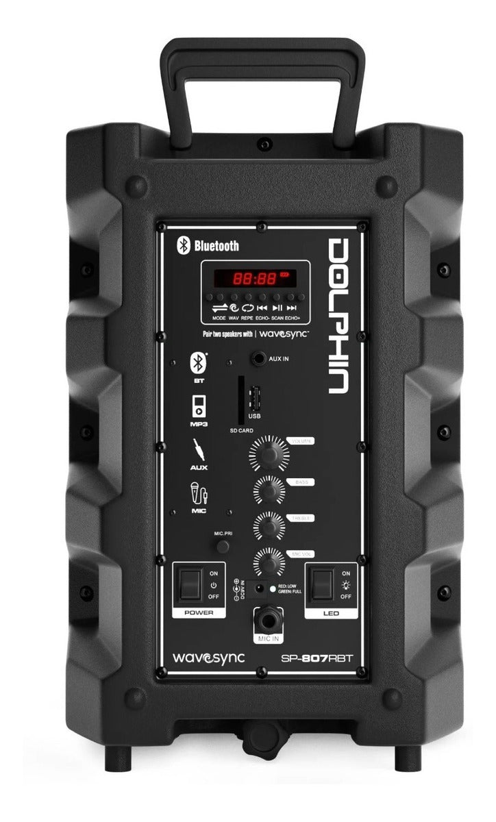 Dolphin Sp-807rbt Bocina Portátil Bluetooth Para Fiesta 8