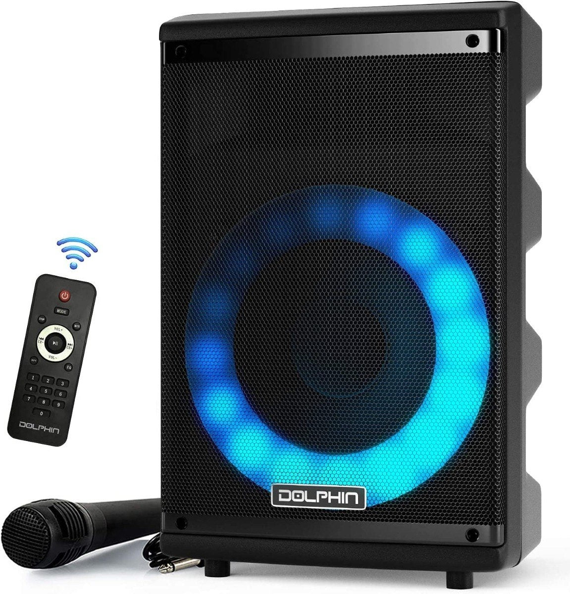 Dolphin Sp-807rbt Bocina Portátil Bluetooth Para Fiesta 8