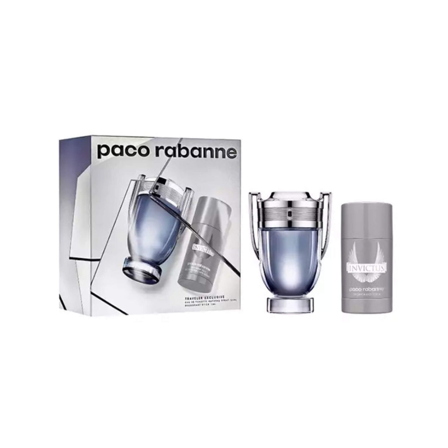 Set Perfume Paco Rabanne Invictus 100ml Edt
