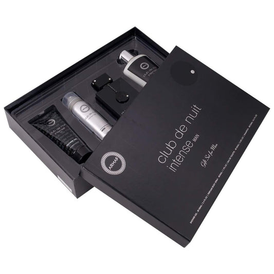 Set 4Pzs Club de Nuit Intense Man