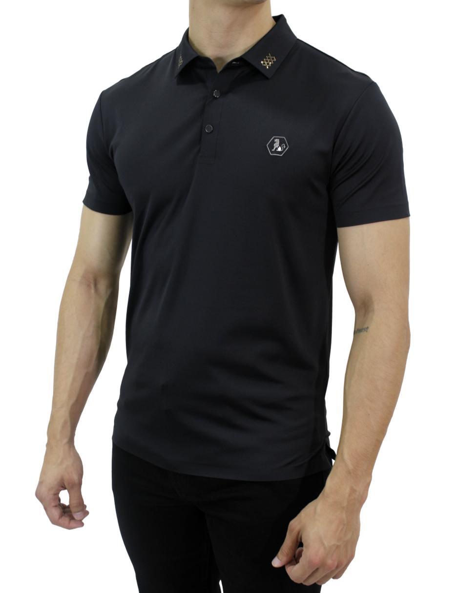 Playera Polo Para Caballero Marca Huggo Valentino HV-49