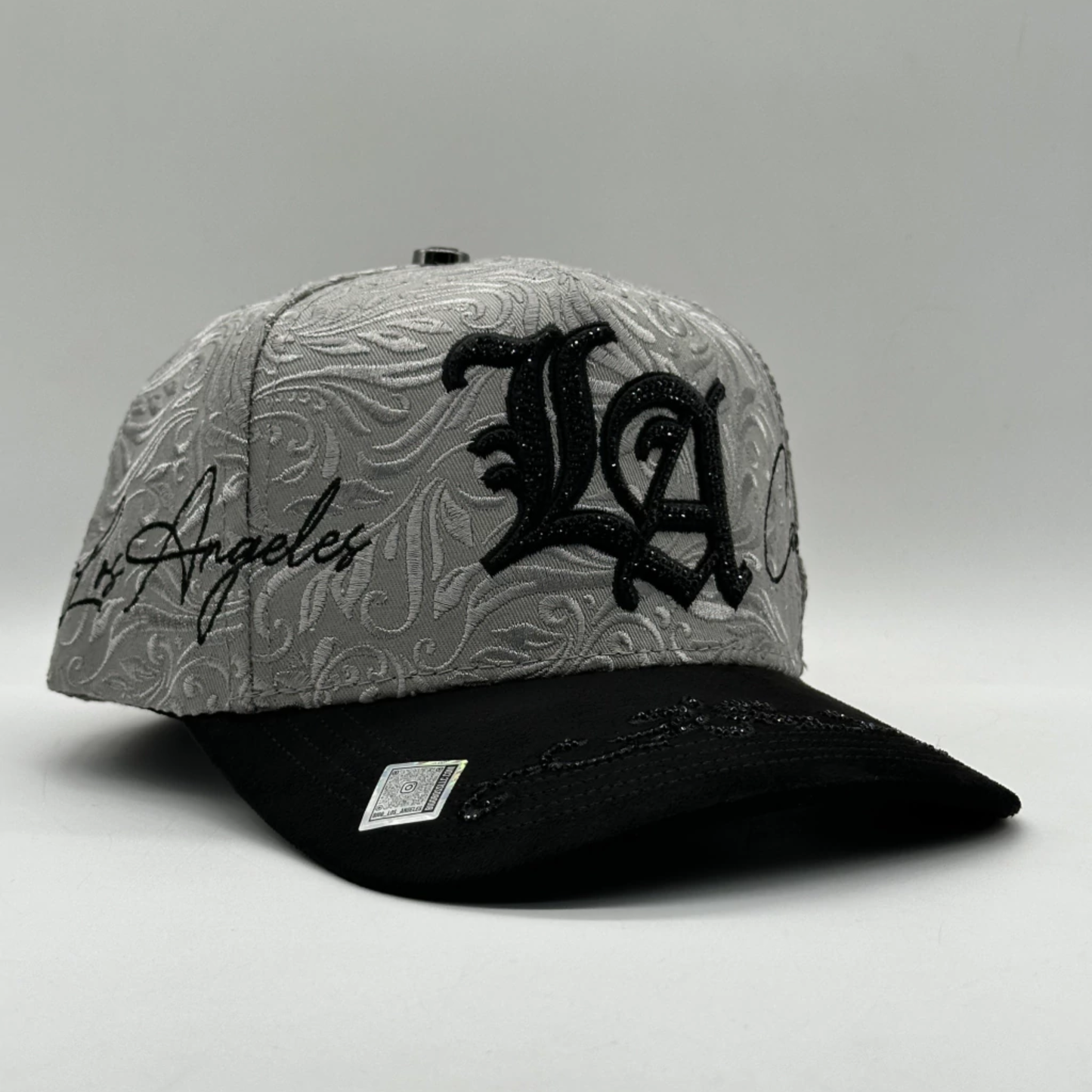 GORRA BIG BOSS // LOS ANGELES CALIFORNIA GRIS