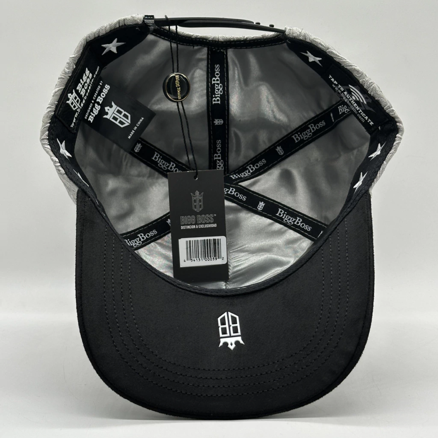 GORRA BIG BOSS // LOS ANGELES CALIFORNIA GRIS
