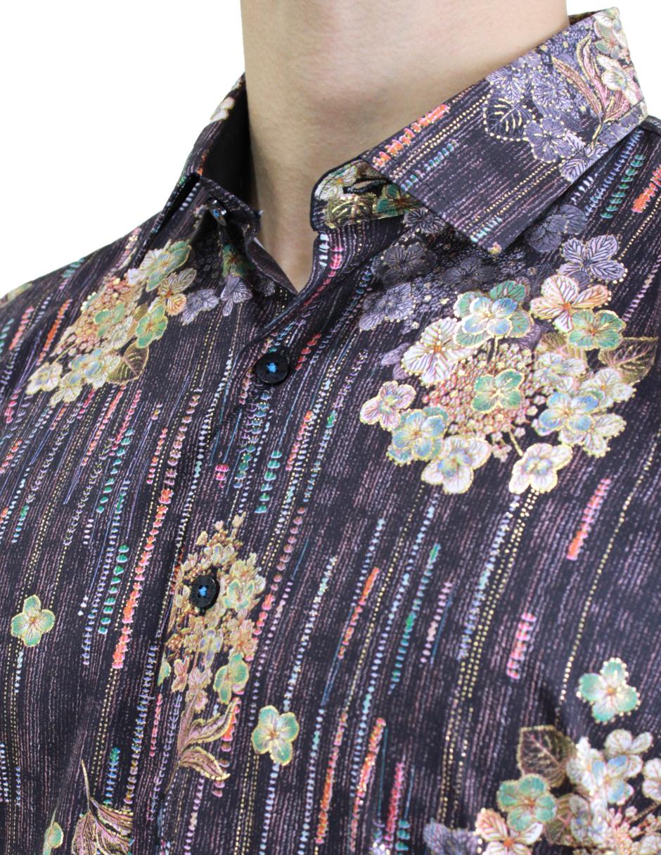 Camisa para Hombre marca Benziny LS5062-BLACK