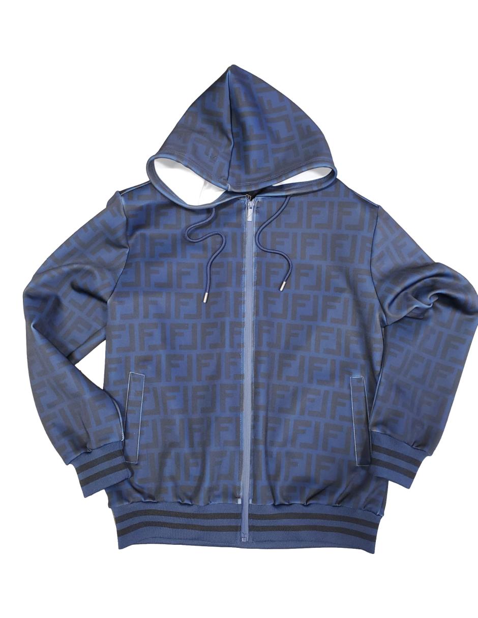 Sudadera Para Hombre Marca Moderno MJHD-2201 NAVY