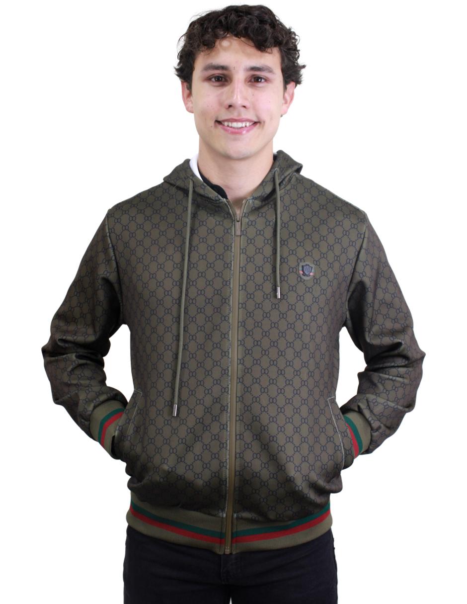 Sudadera para Hombre marca Moderno MJHD-2203 ARMYGREEN