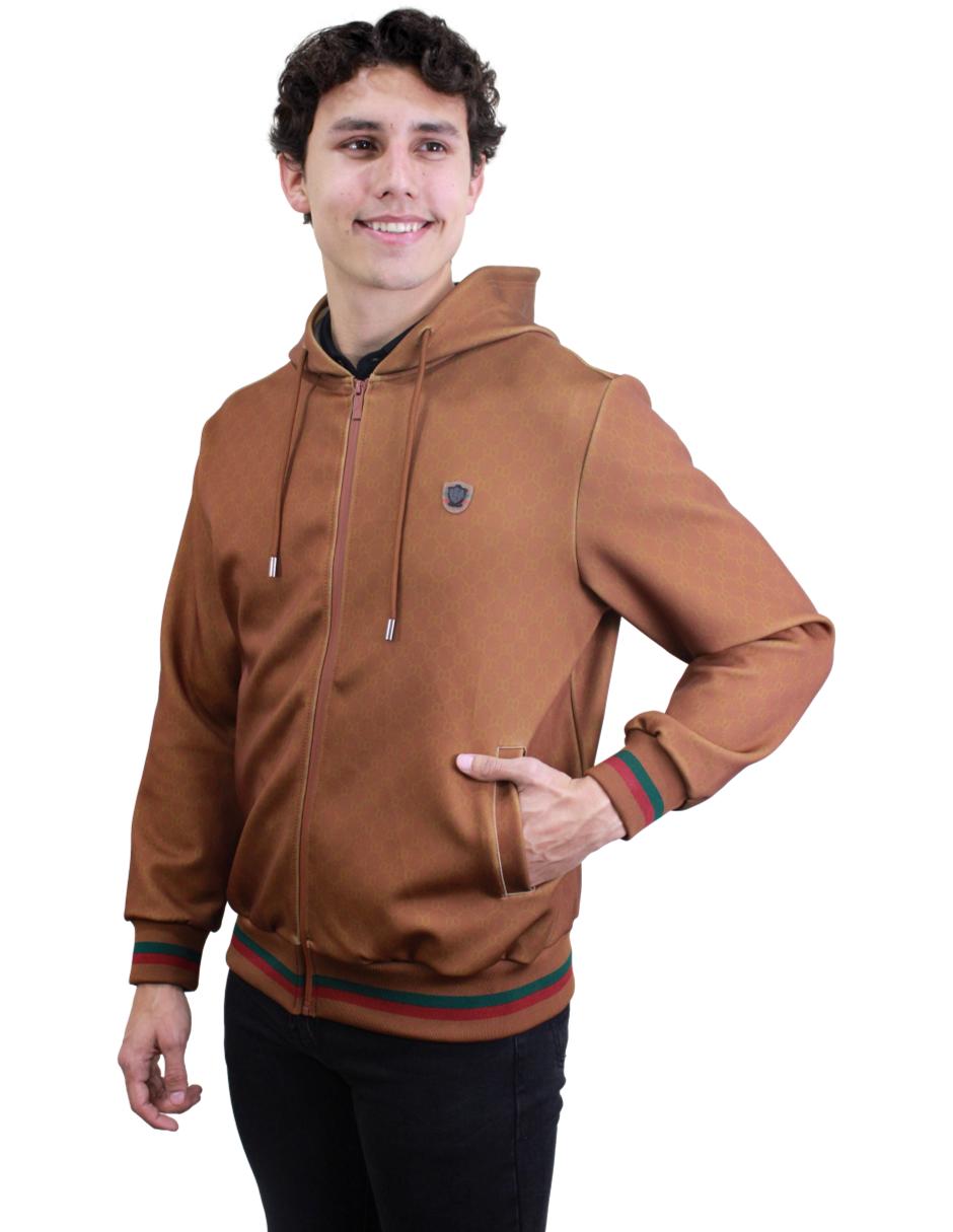 Sudadera para Hombre marca Moderno MJHD-2203 COFFEE