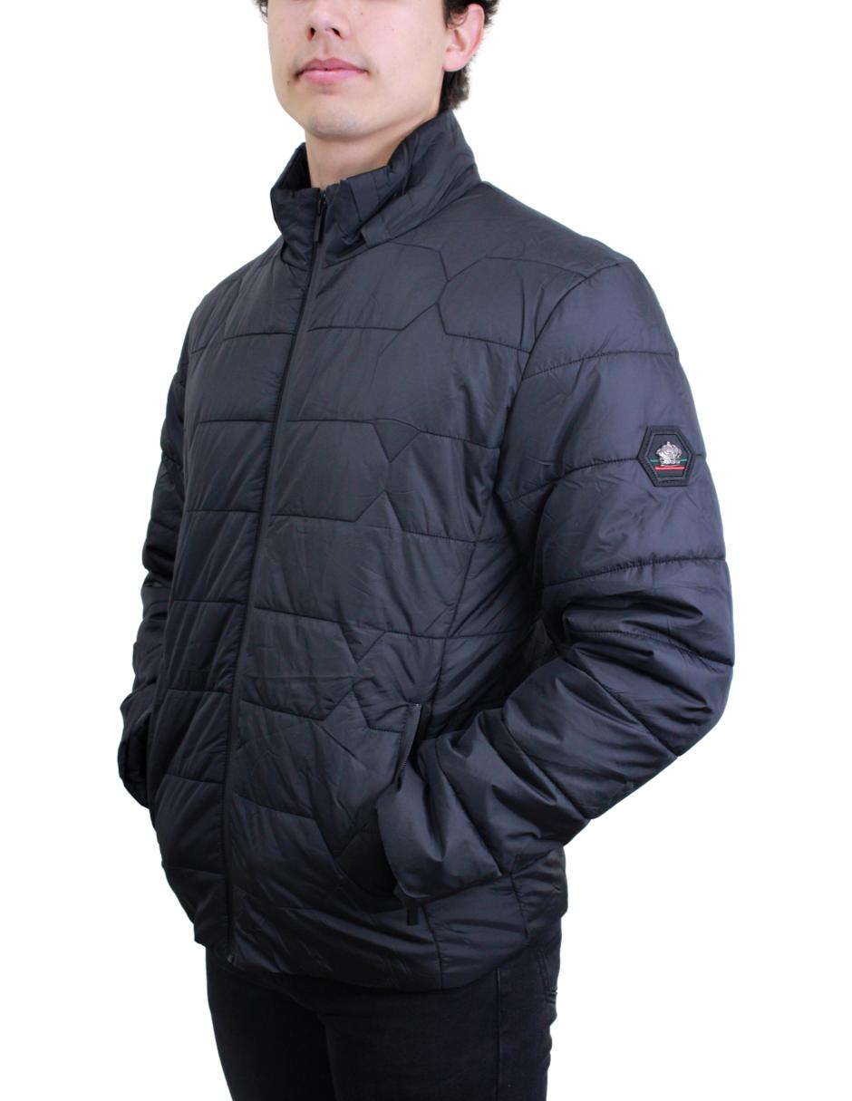 Chamarra para Hombre marca Moderno MJJT-6008 BLACK