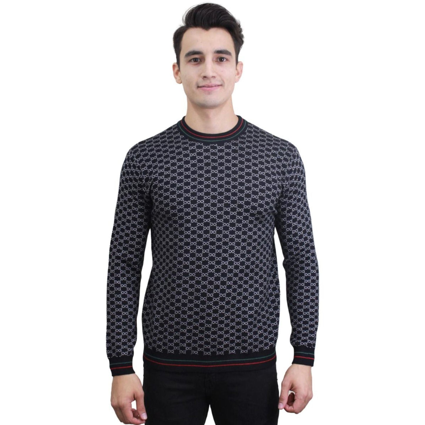 Sueter Moderno Unisex Modelo MJSW-2202 BLACK