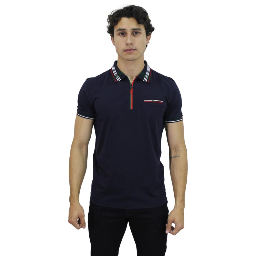 Playera para Hombre Marca PAVINI PT-989 BURGUNDY