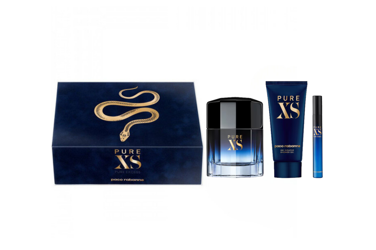 Set Paco Rabanne Pure Pure XS  Excess  3pzas