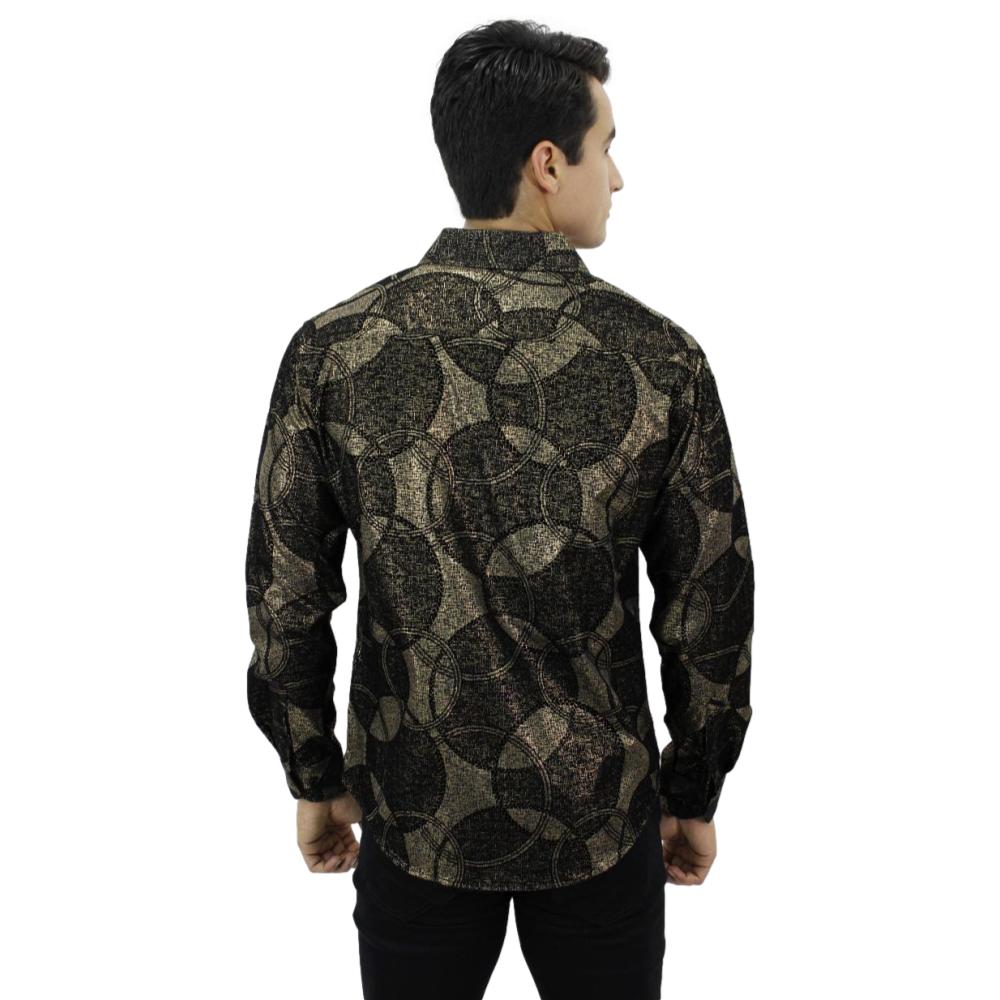 Camisa para Hombre Marca PAVINI PVLS-011-11 BLACK GOLD