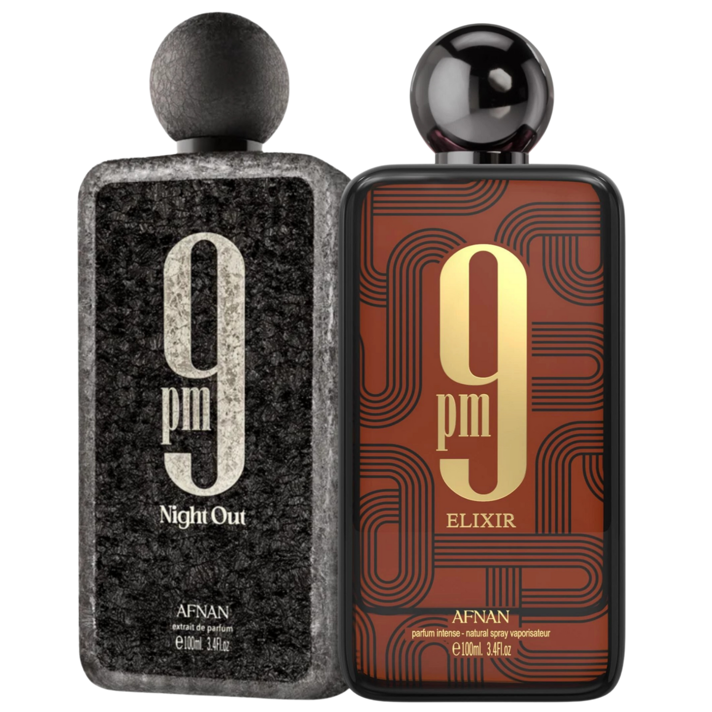 Duos 9 pm Nigth Out y 9 pm elixir 100ML EDP