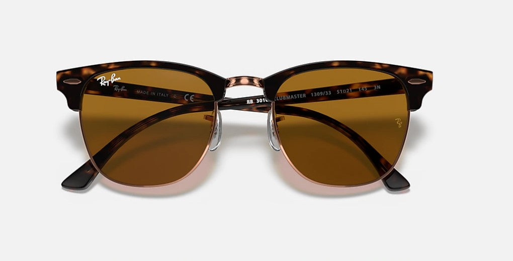 Lentes  de sol Ray-Ban® Clubmaster Classic  RB3016 Brown