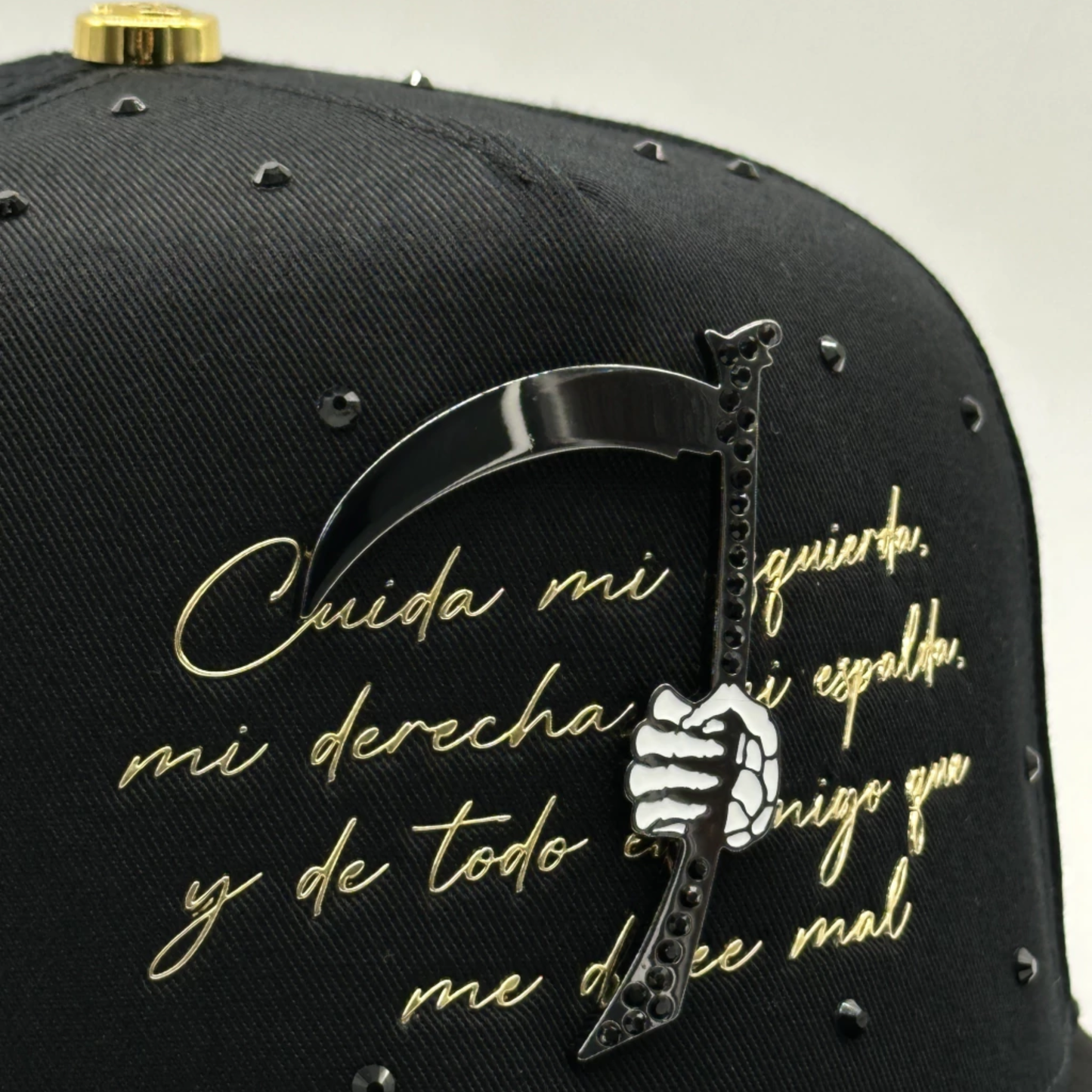 GORRA BIGG BOSS // SANTA MUERTE NEW BLACK