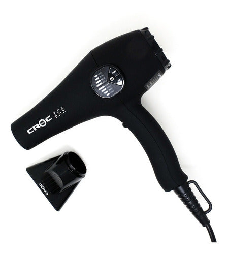 Secadora para cabello CROC ICE DIGITAL