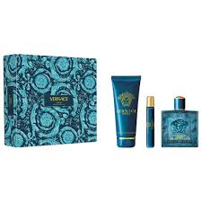 SET de Perfume para Hombre VERSACE EROS 100ml EDT 3 PZ