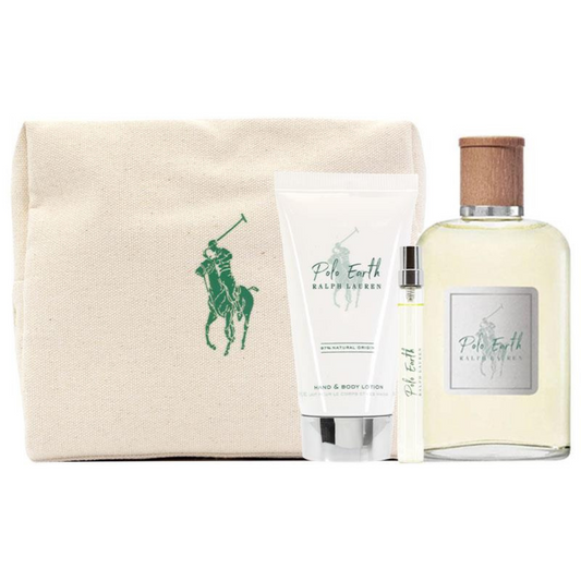 Set Ralph Laurent Polo Earth 4 Piezas
