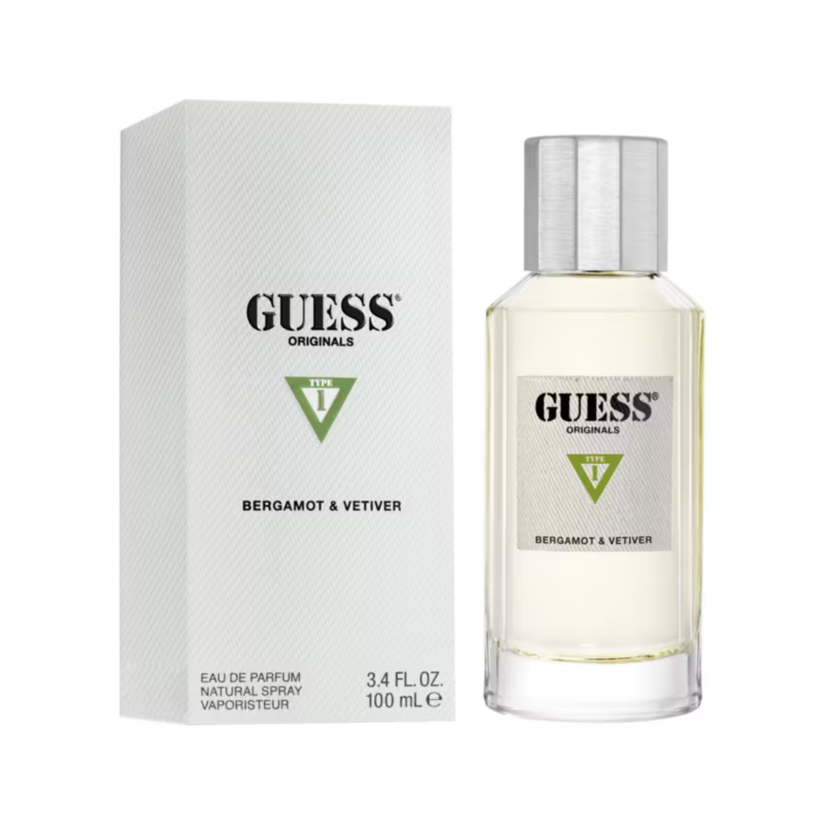 Perfume Guess Type 1: Bergamot & Vetiver 100ml Edp Unisex